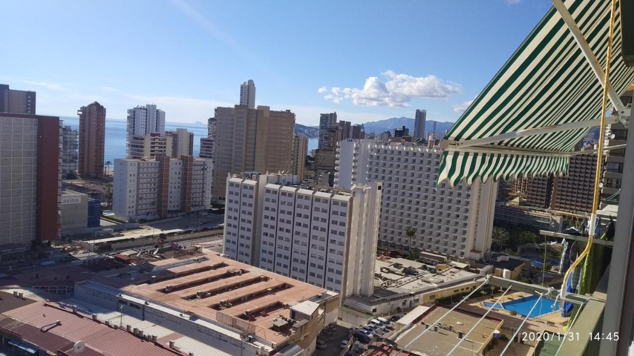 Apto San Angelo Benidorm Vistas Al Mar 400 M Ngoại thất bức ảnh
