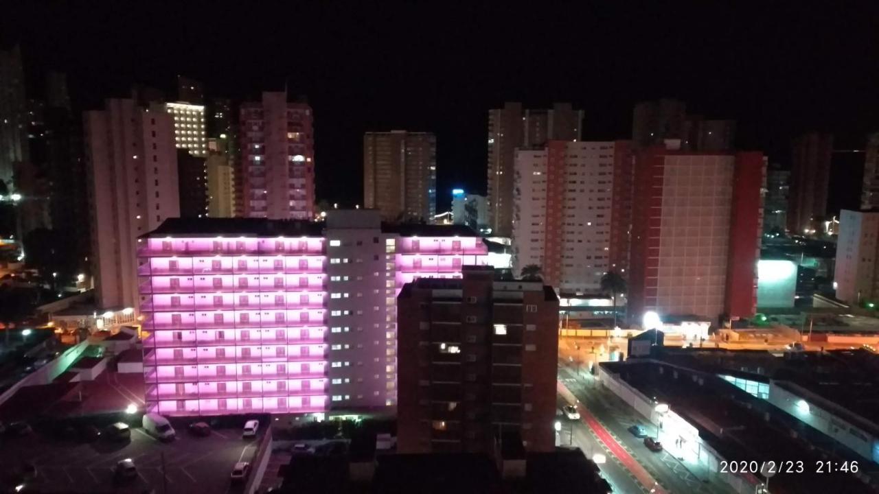 Apto San Angelo Benidorm Vistas Al Mar 400 M Ngoại thất bức ảnh