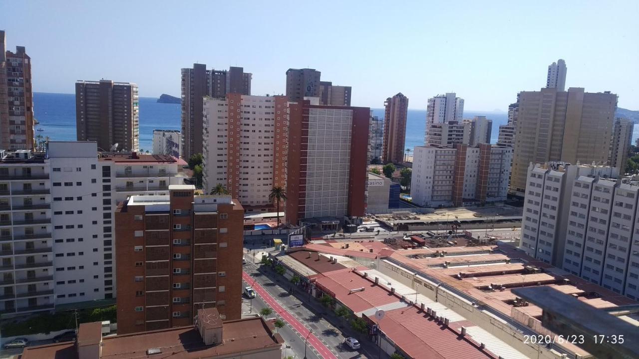 Apto San Angelo Benidorm Vistas Al Mar 400 M Ngoại thất bức ảnh