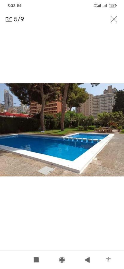Apto San Angelo Benidorm Vistas Al Mar 400 M Ngoại thất bức ảnh