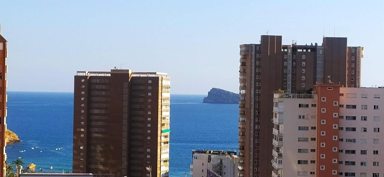 Apto San Angelo Benidorm Vistas Al Mar 400 M Ngoại thất bức ảnh