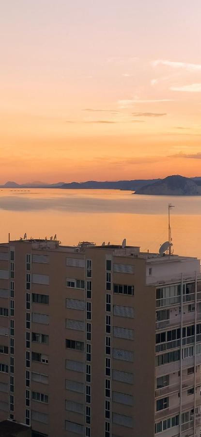 Apto San Angelo Benidorm Vistas Al Mar 400 M Ngoại thất bức ảnh