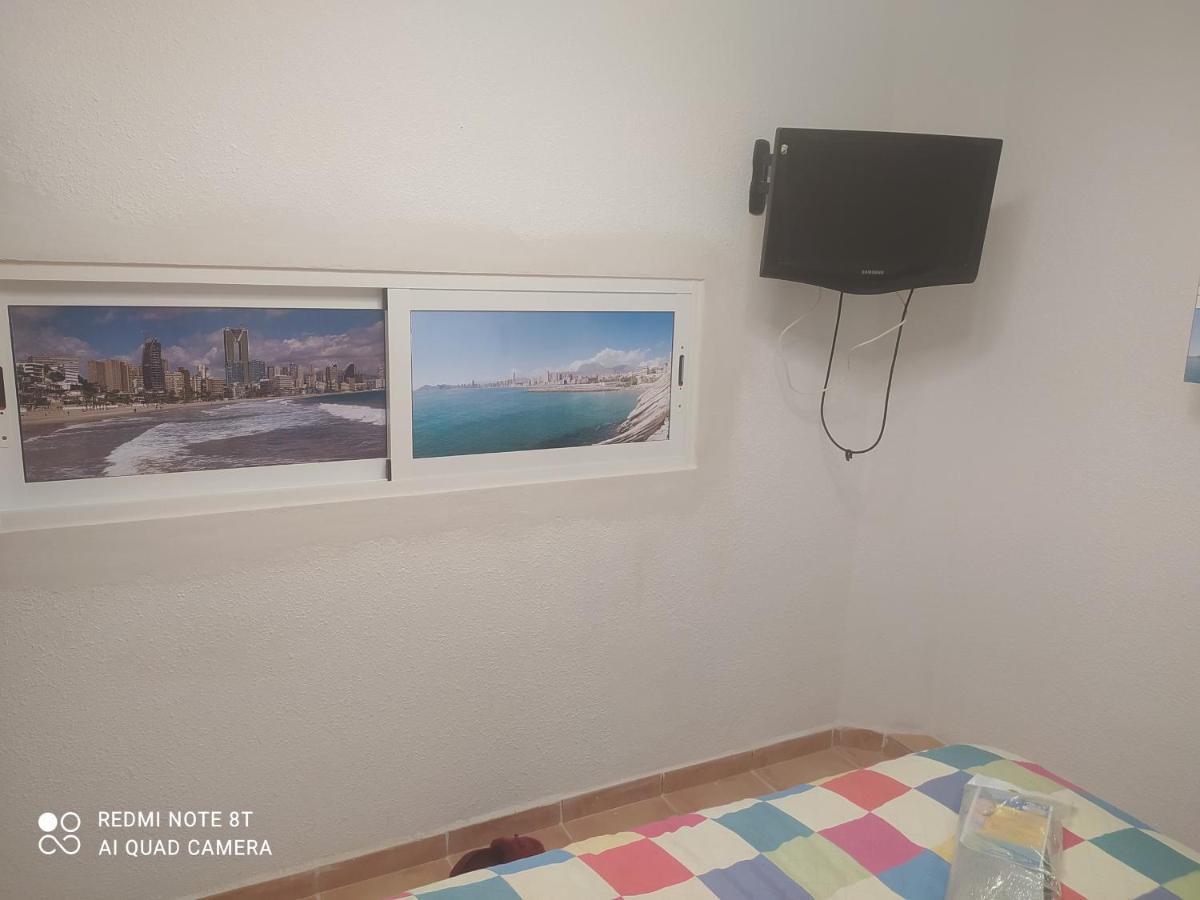 Apto San Angelo Benidorm Vistas Al Mar 400 M Ngoại thất bức ảnh