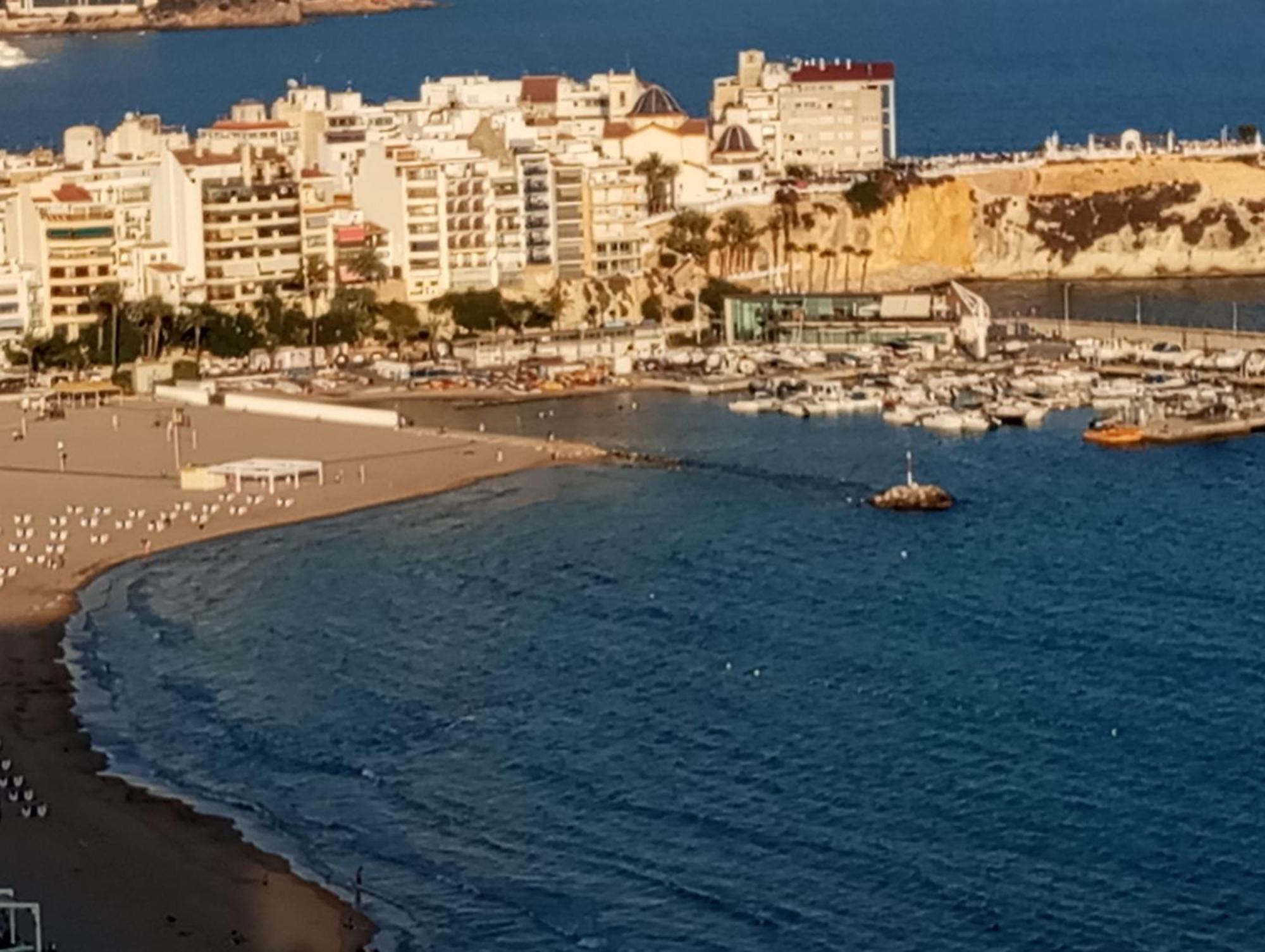 Apto San Angelo Benidorm Vistas Al Mar 400 M Ngoại thất bức ảnh