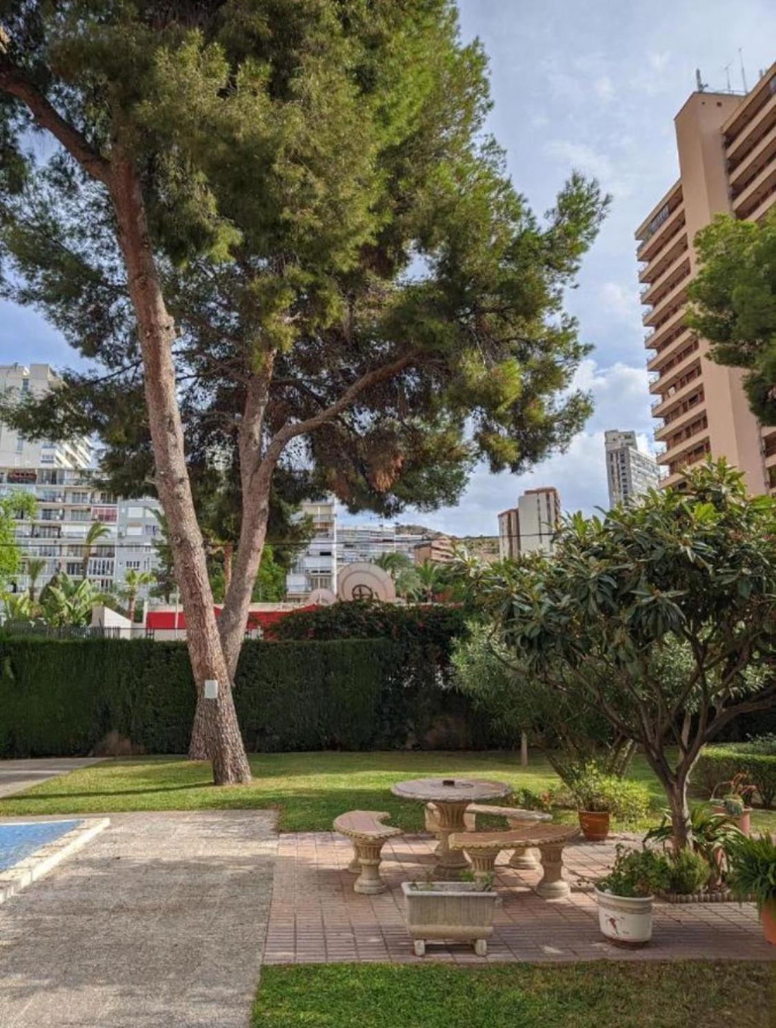 Apto San Angelo Benidorm Vistas Al Mar 400 M Ngoại thất bức ảnh